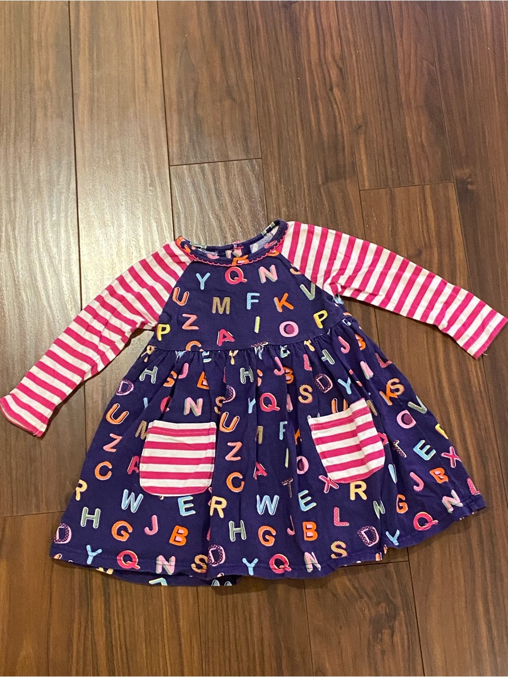 $3 when bundled good lad alphabet dress 2T